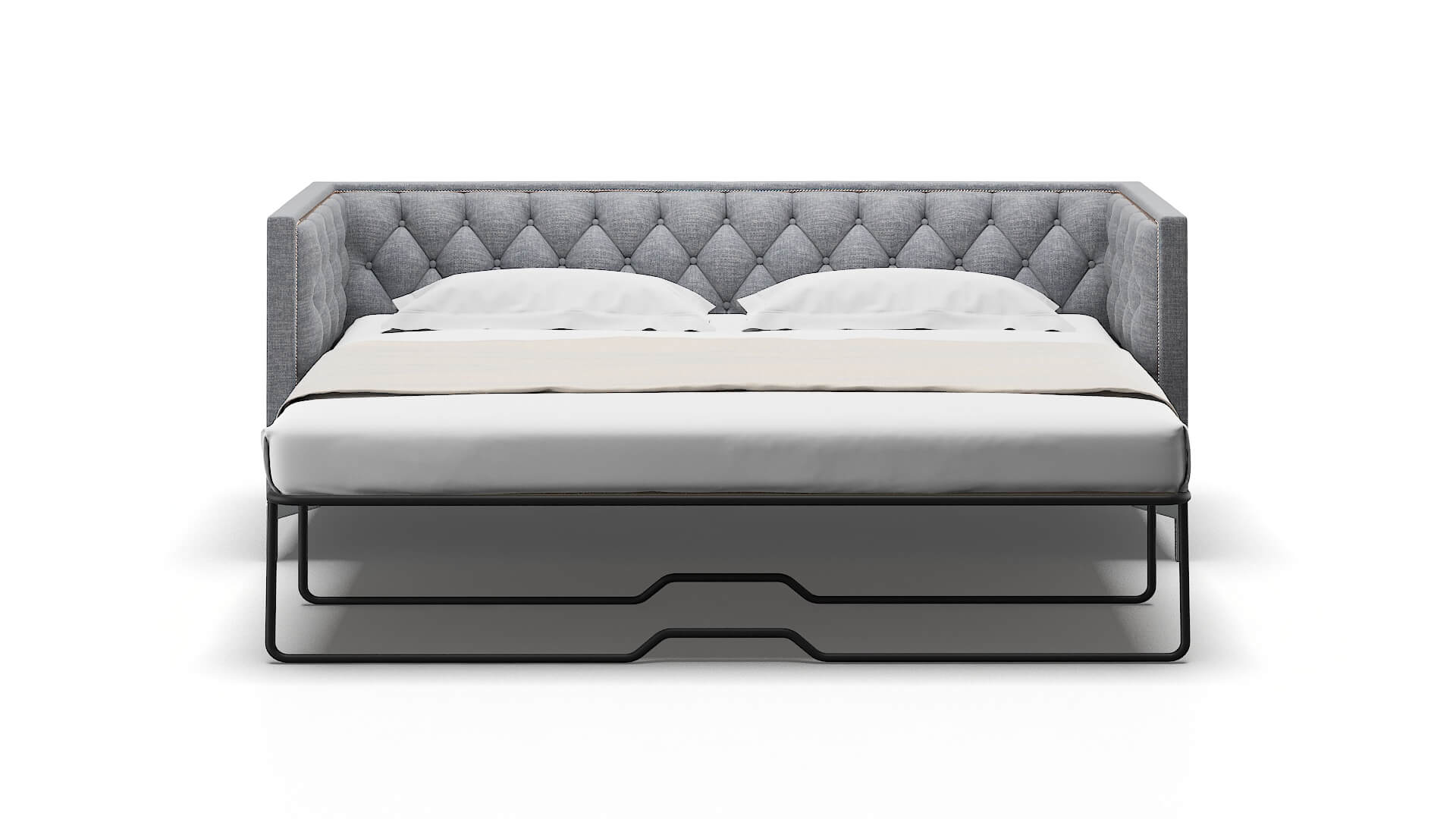 Gosford Lana Ash Sofa Sleeper Espresso legs 1