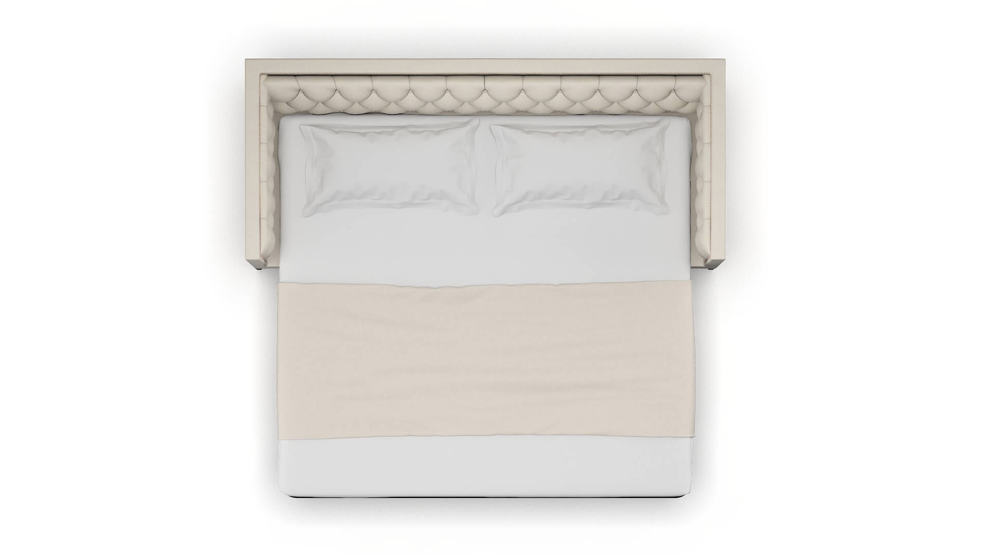 Gosford Malibu Linen Sofa Sleeper Espresso legs 3