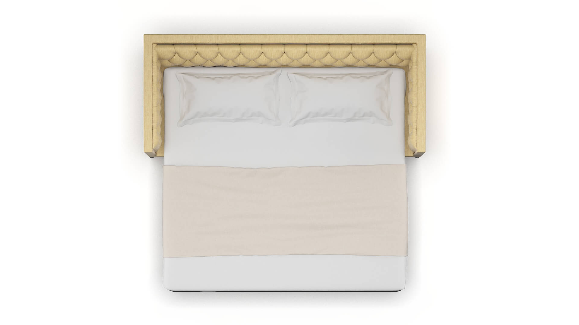 Gosford Malibu Maize Sofa Sleeper Espresso legs 3