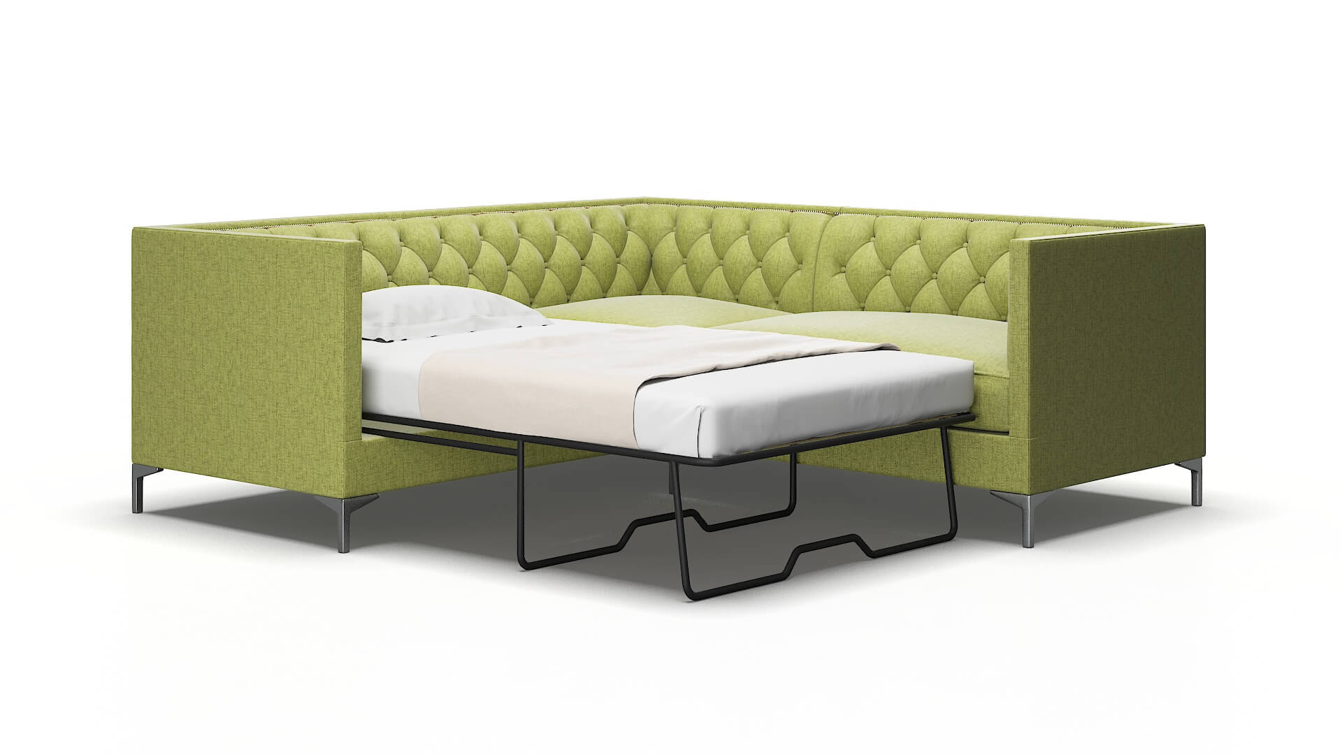 Gosford Notion Appletini Sectional Sleeper Espresso Legs 2