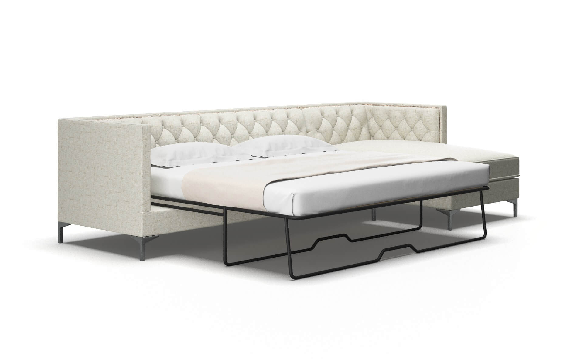 Gosford Oceanside Birch Panel Sleeper Espresso legs 2