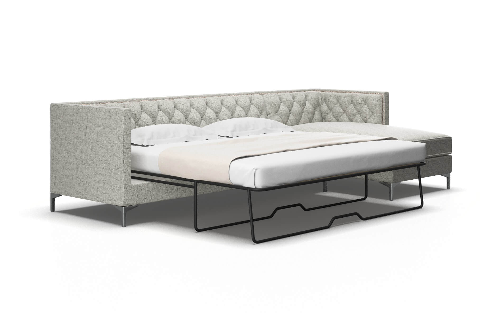 Gosford Oceanside Granite Panel Sleeper Espresso legs 2