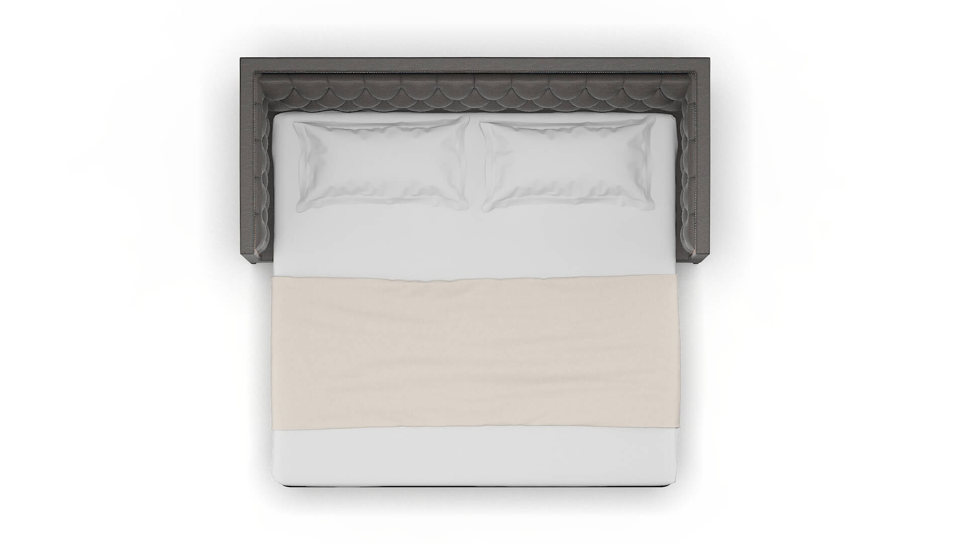 Gosford Oscar Grey Sofa Sleeper Espresso legs 3