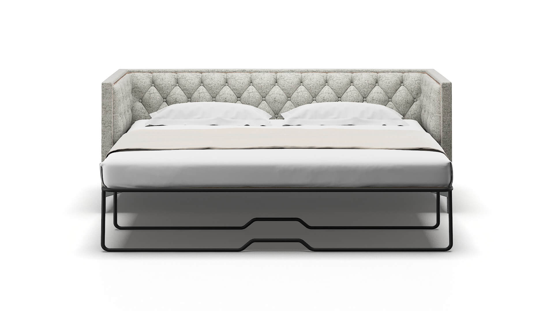 Gosford Prime Gravel Sofa Sleeper Espresso legs 1