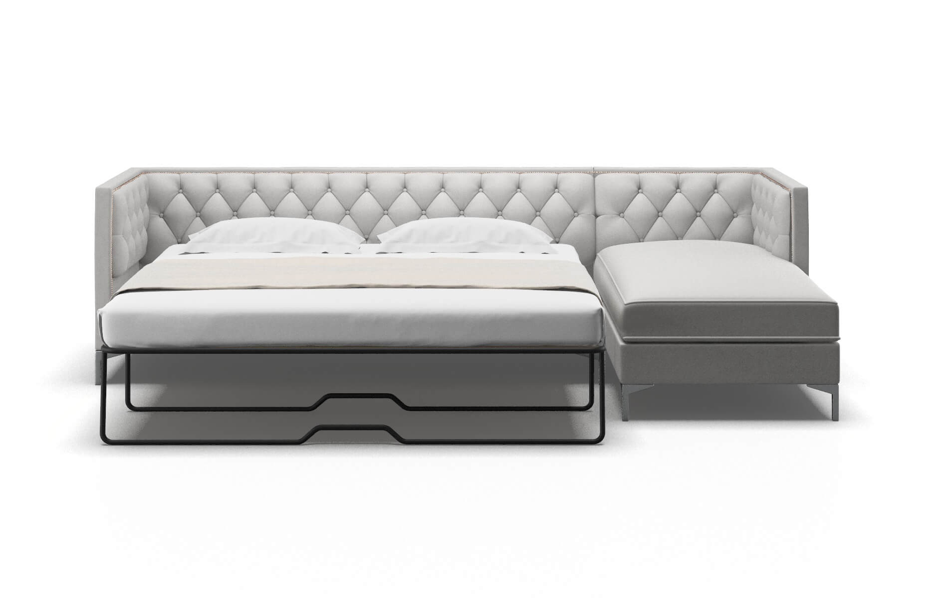 Gosford Prisma Steam Panel Sleeper Espresso legs 1