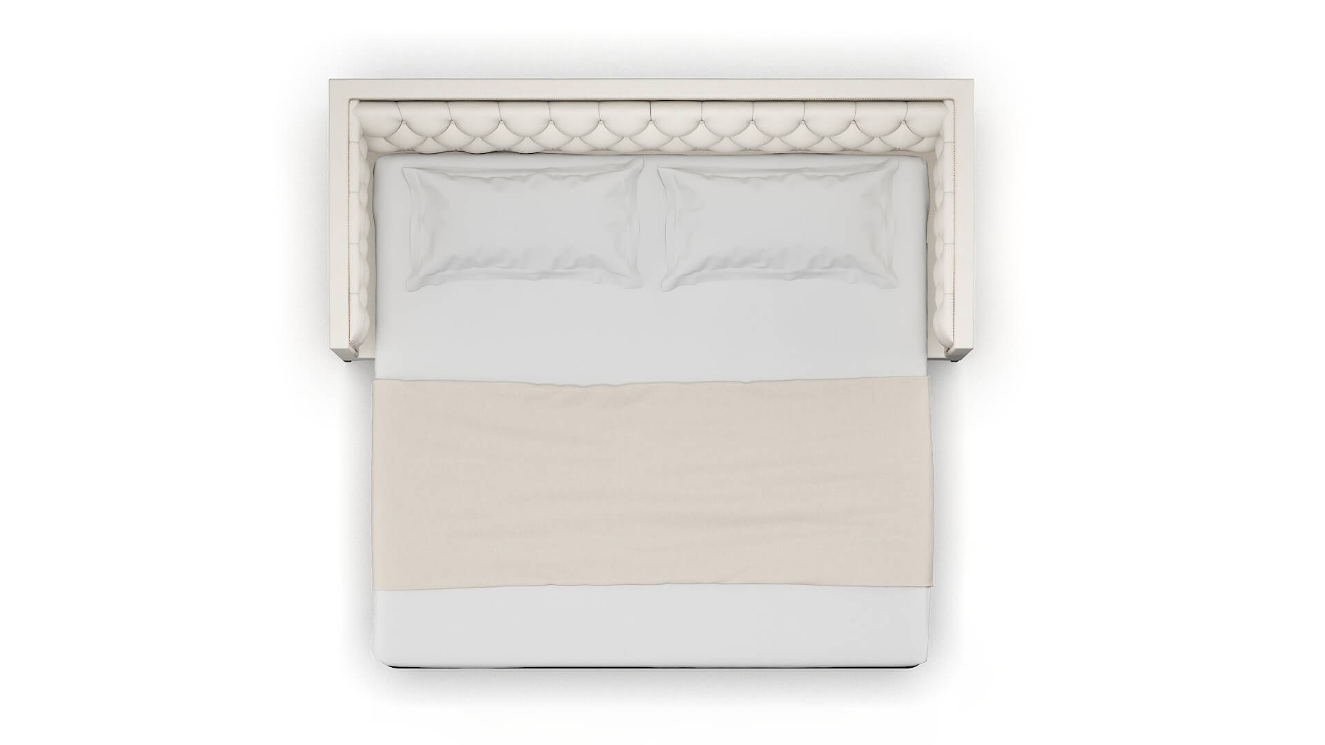 Gosford R_prize Cream Sofa Sleeper Espresso legs 3