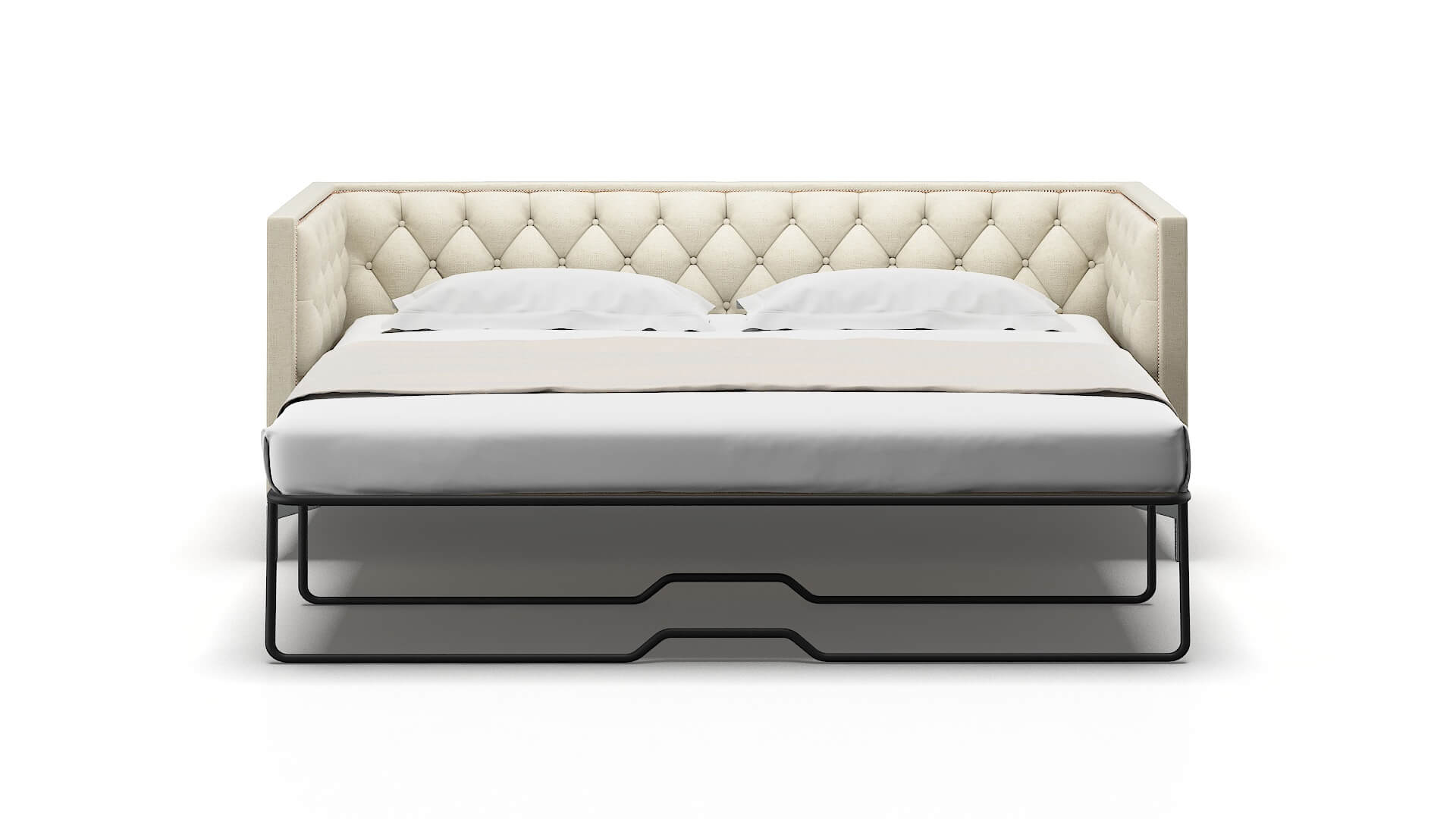 Gosford Redondo Oyster Sofa Sleeper Espresso legs 1