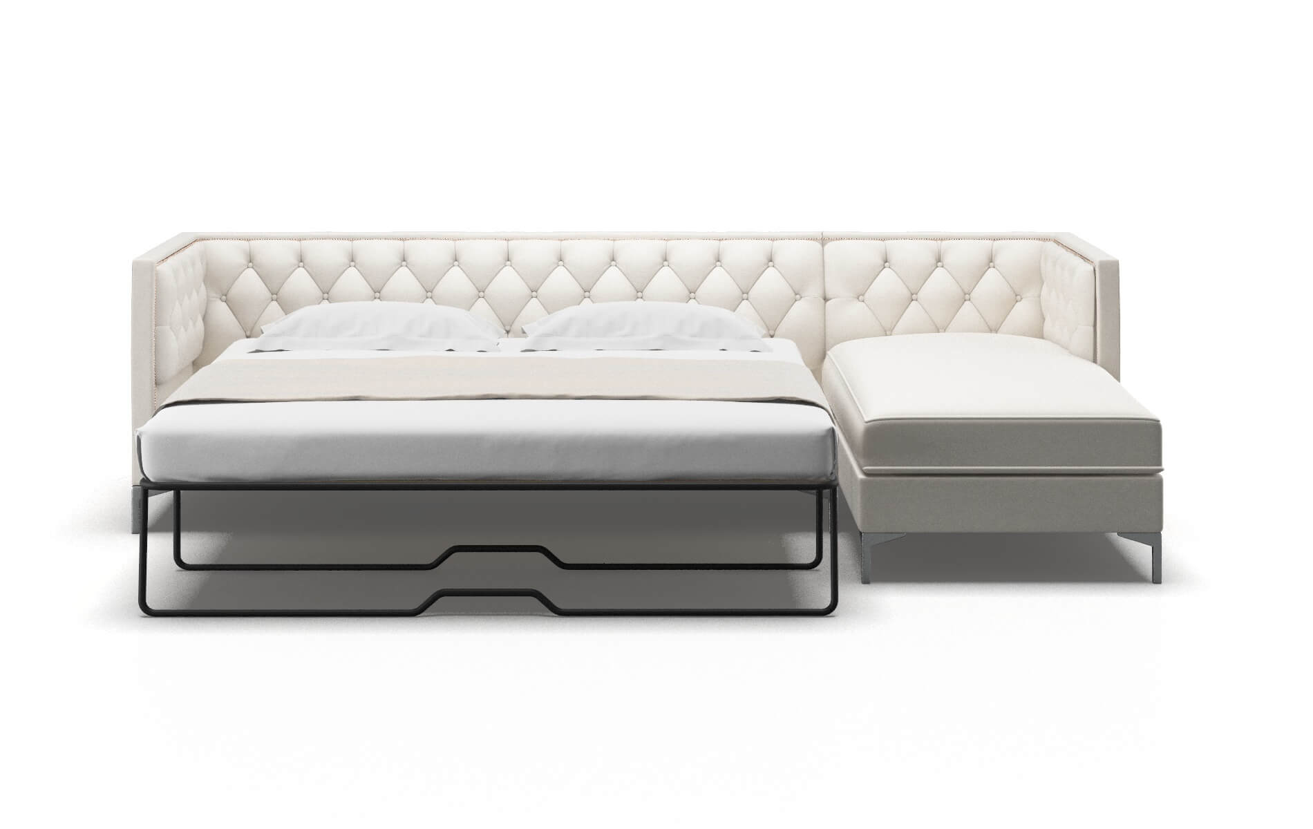 Gosford Redondo Pearl Panel Sleeper Espresso legs 1