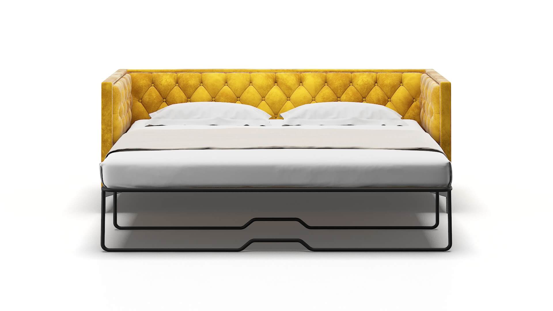 Gosford Royale Marigold Sofa Sleeper Espresso legs 1