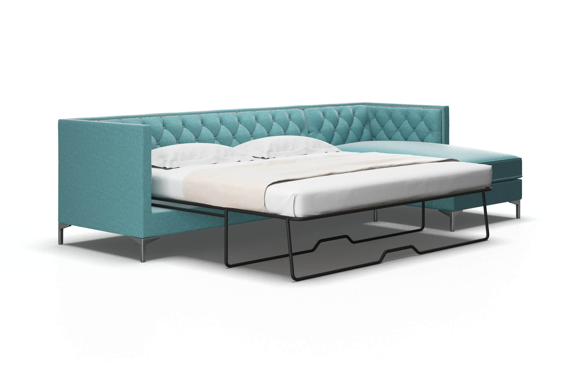 Gosford Simplex Aquavita Panel Sleeper Espresso legs 2