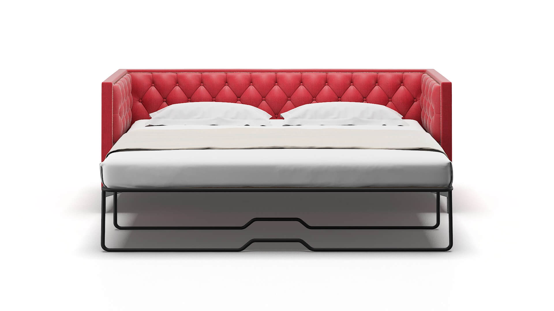 Gosford Sorrento Berry Sofa Sleeper Espresso legs 1
