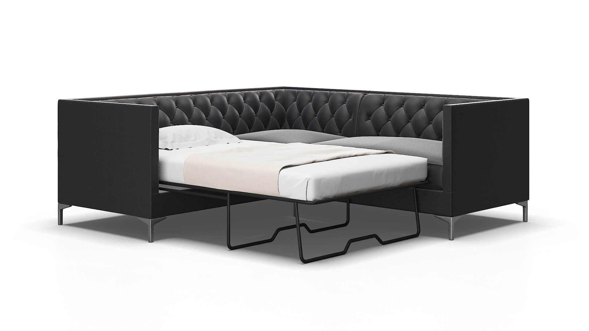 Gosford Urban_d Eclipse Sectional Sleeper Espresso legs 2