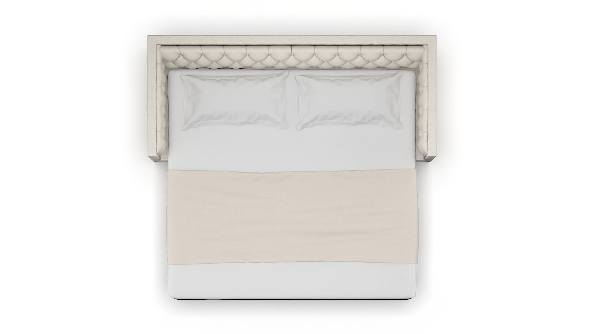 Gosford Venus Cream Sofa Sleeper Espresso legs 3