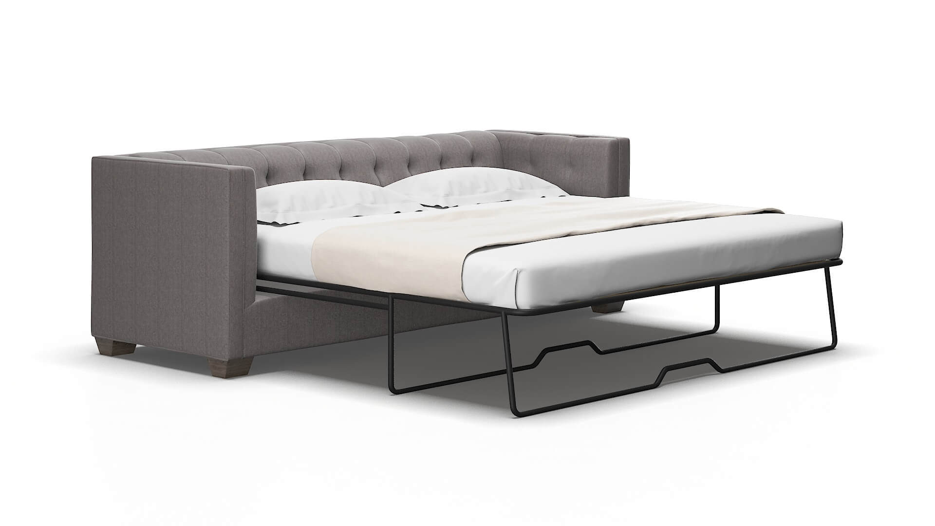 Grant Atlas_plz silver Sofa sleeper Espresso Legs  2