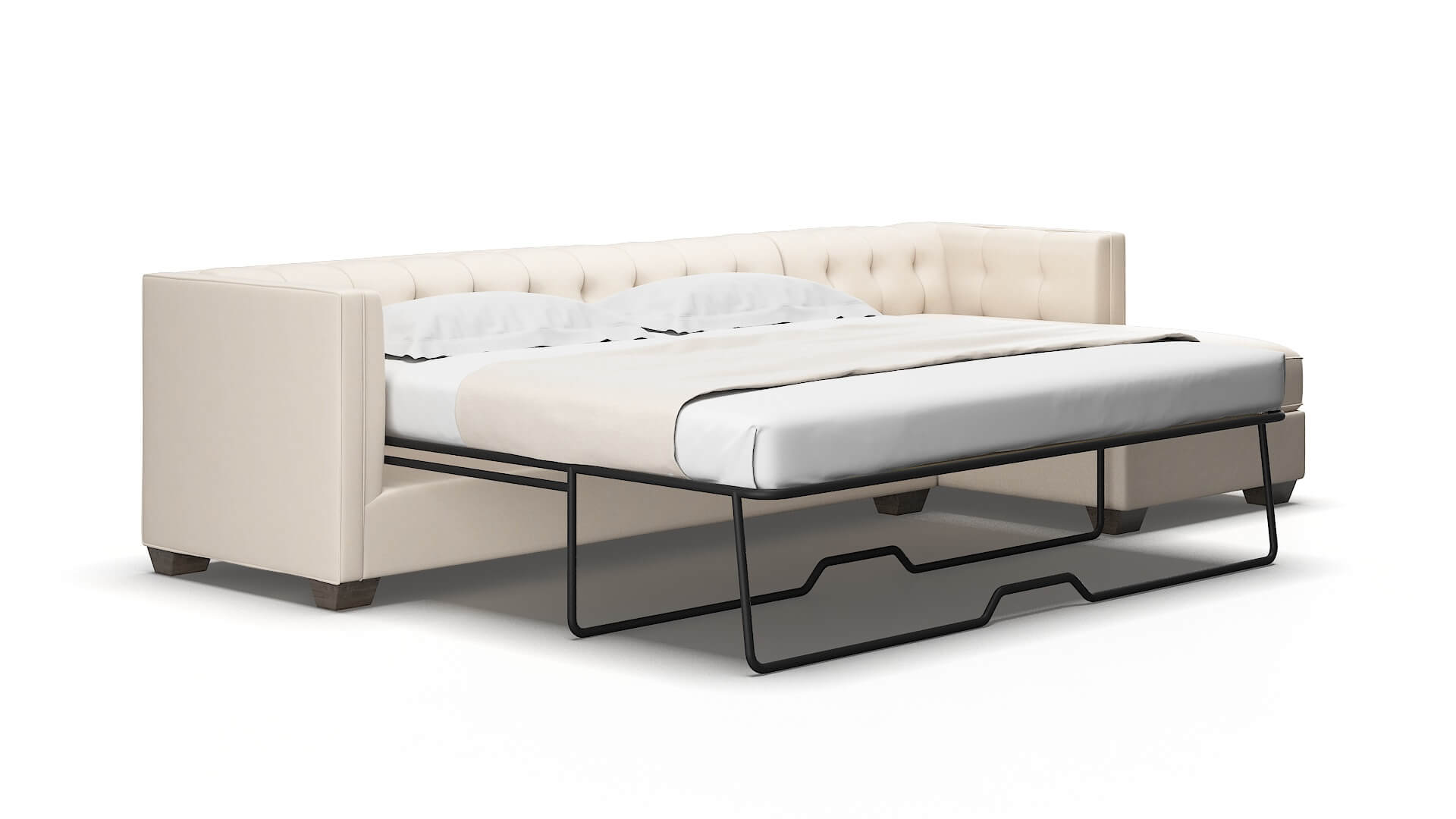 Grant Bella Buckwheat Panel Sleeper Espresso legs 2