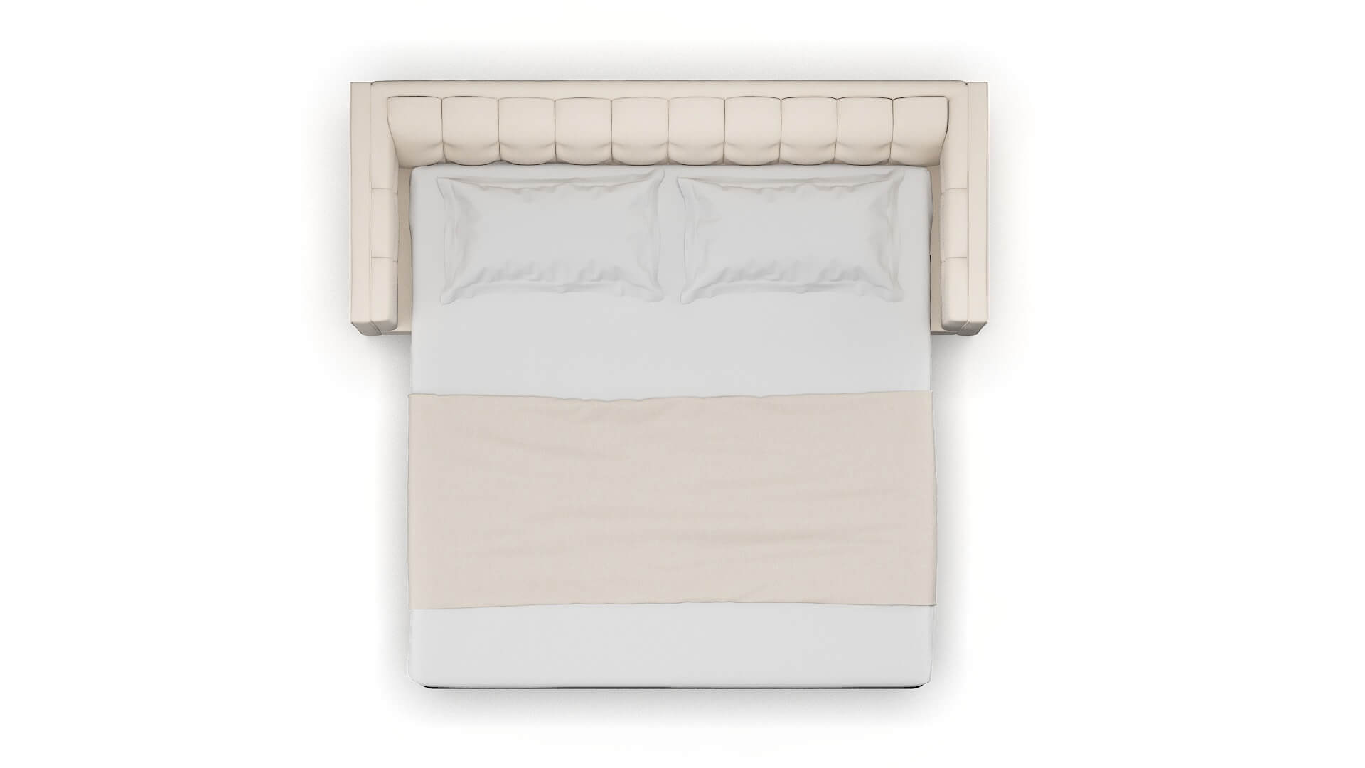 Grant Bella Buckwheat Sofa Sleeper Espresso legs 3