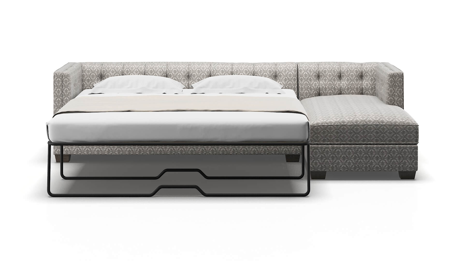 Grant Bergamo Dove Panel Sleeper Espresso legs 1