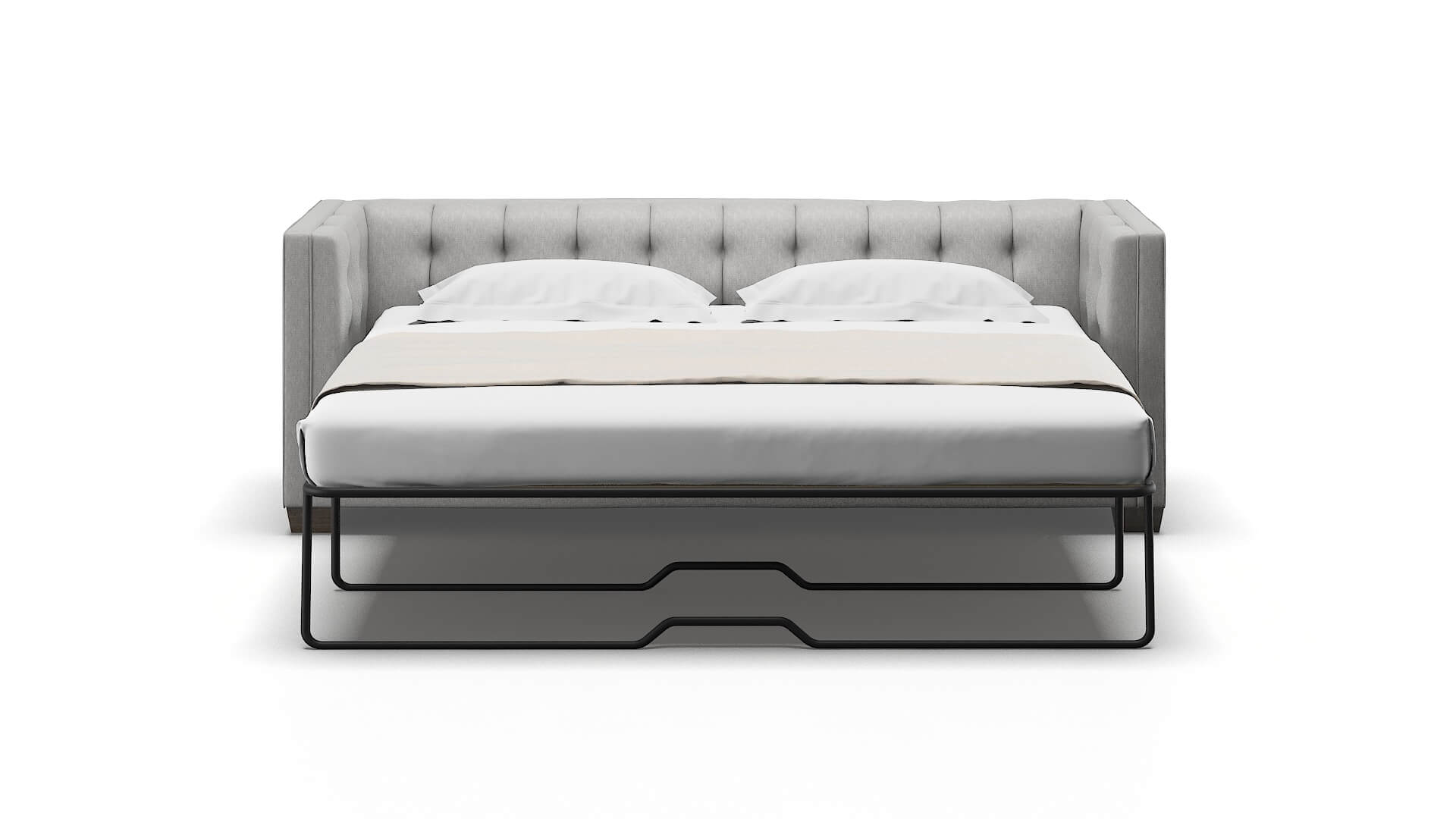 Grant Bungalow Graphite Sofa Sleeper Espresso legs 1