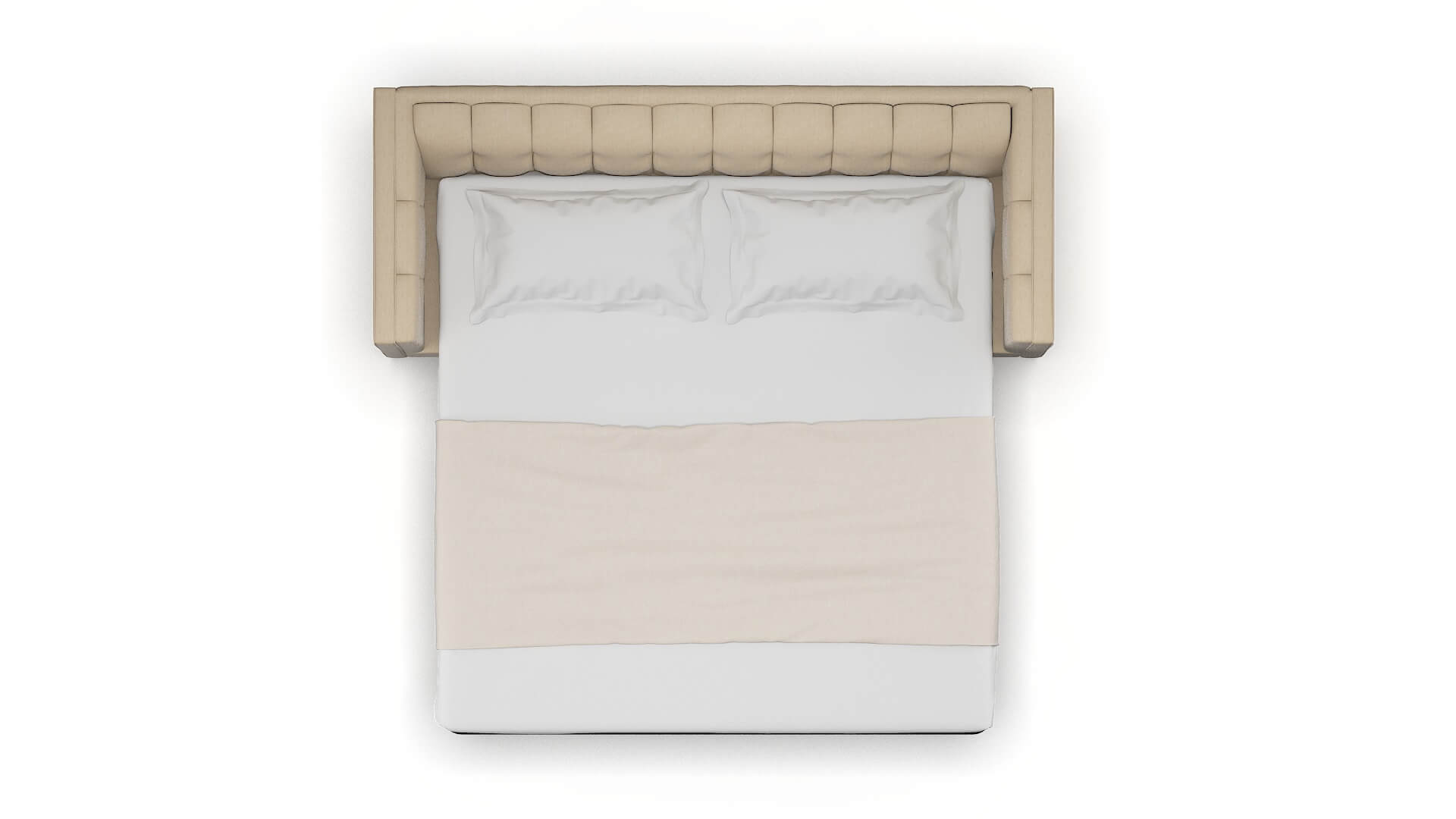 Grant Cosmo Fawn Sofa Sleeper Espresso legs 3