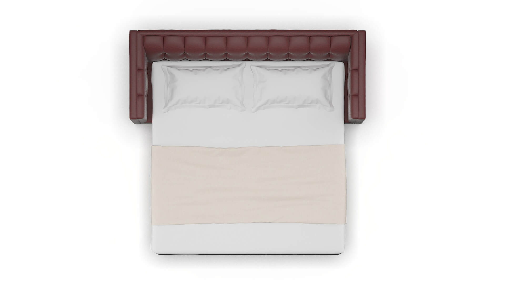 Grant Derby Berry Sofa Sleeper Espresso legs 3