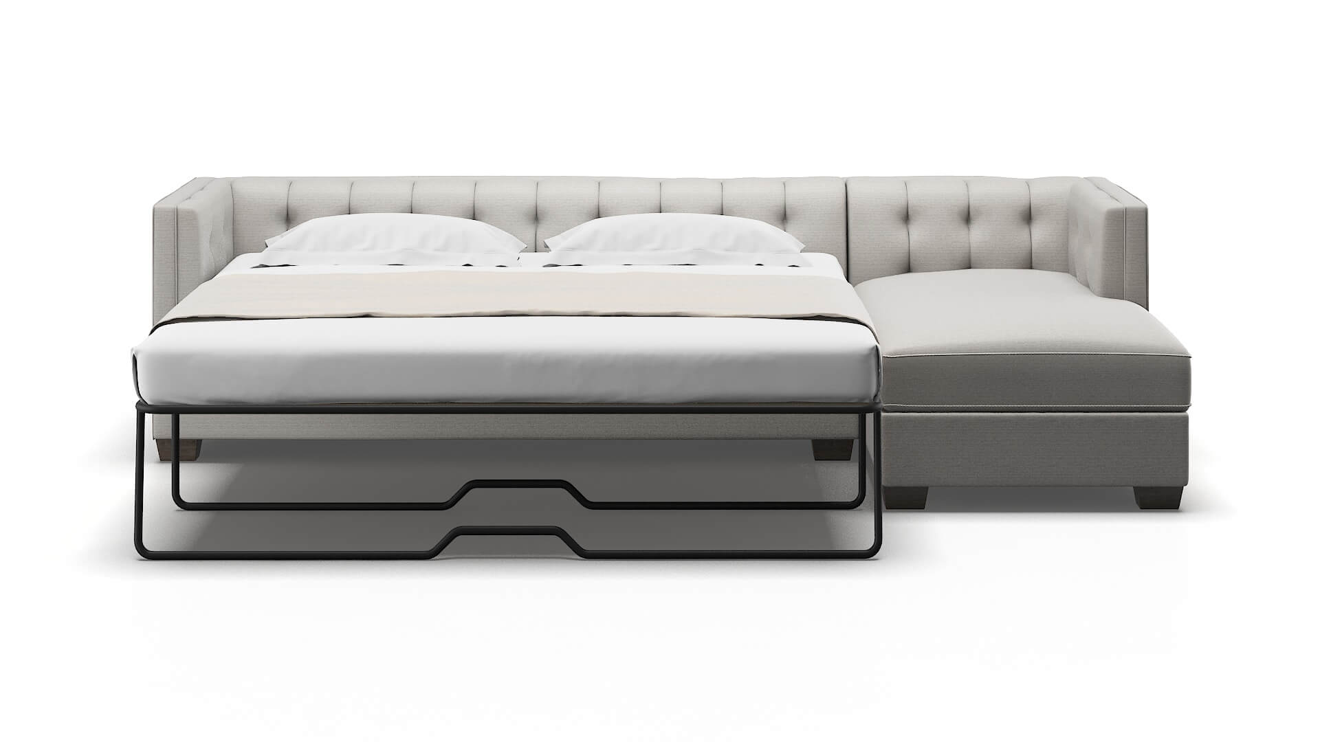 Grant Derby Grey Panel Sleeper Espresso legs 1