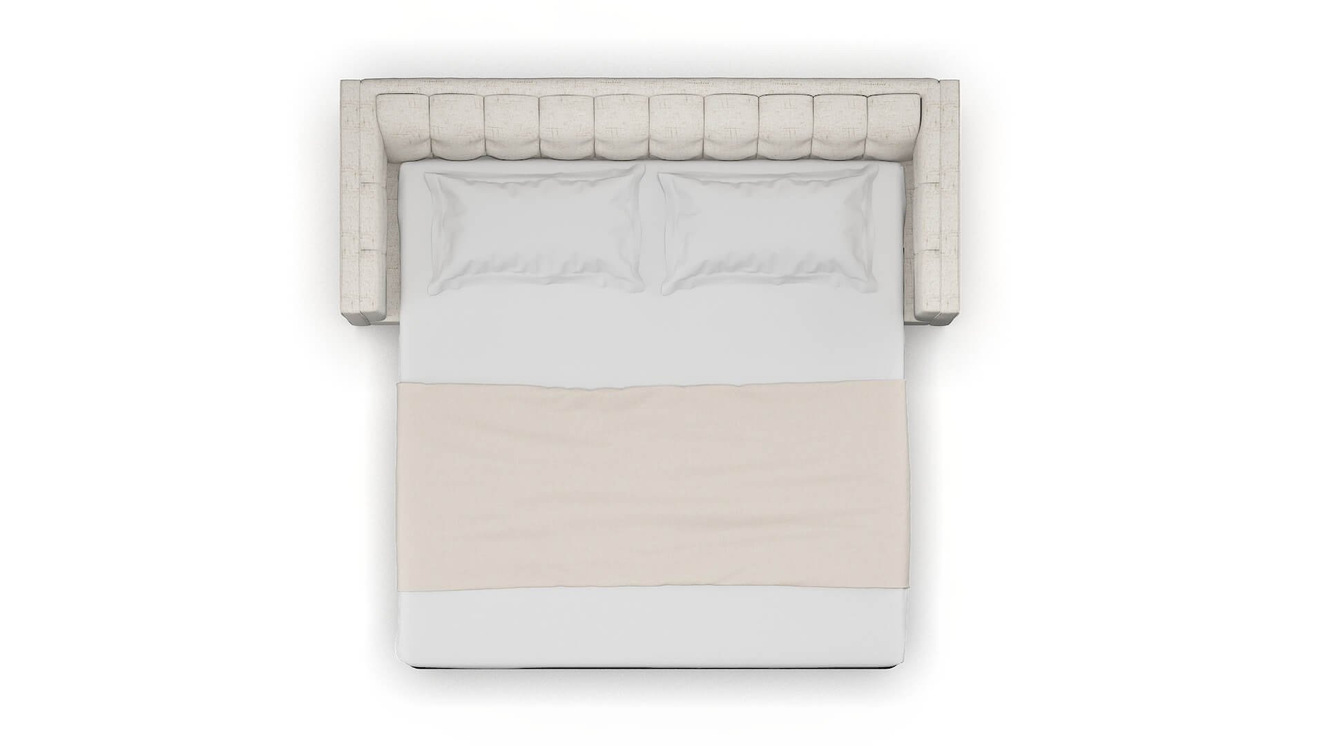 Grant Derby Taupe Sofa Sleeper Espresso legs 3