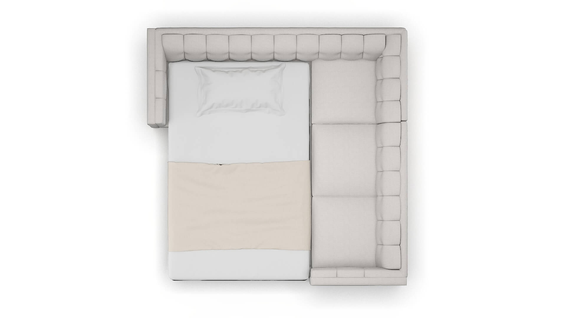 Grant Dream_d Sterling Sectional Sleeper Espresso legs 3