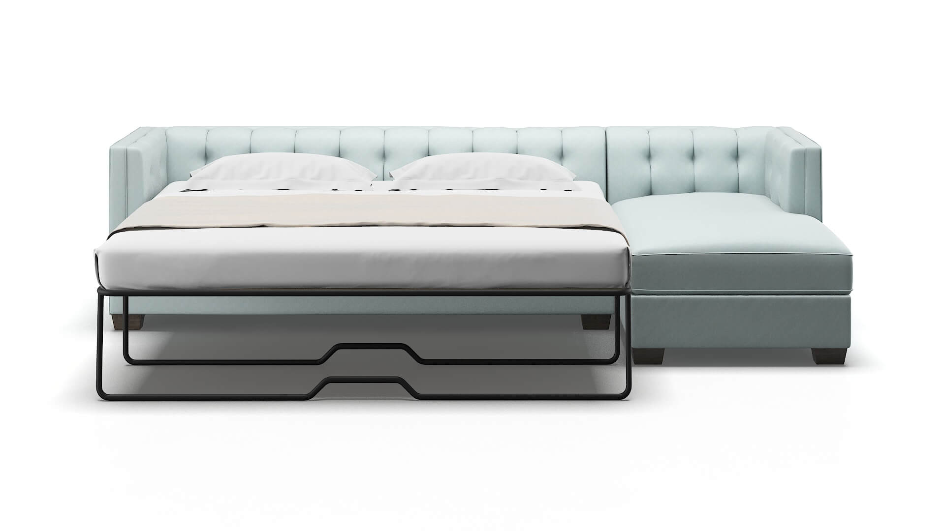 Grant Elliot Spa Panel Sleeper Espresso legs 1