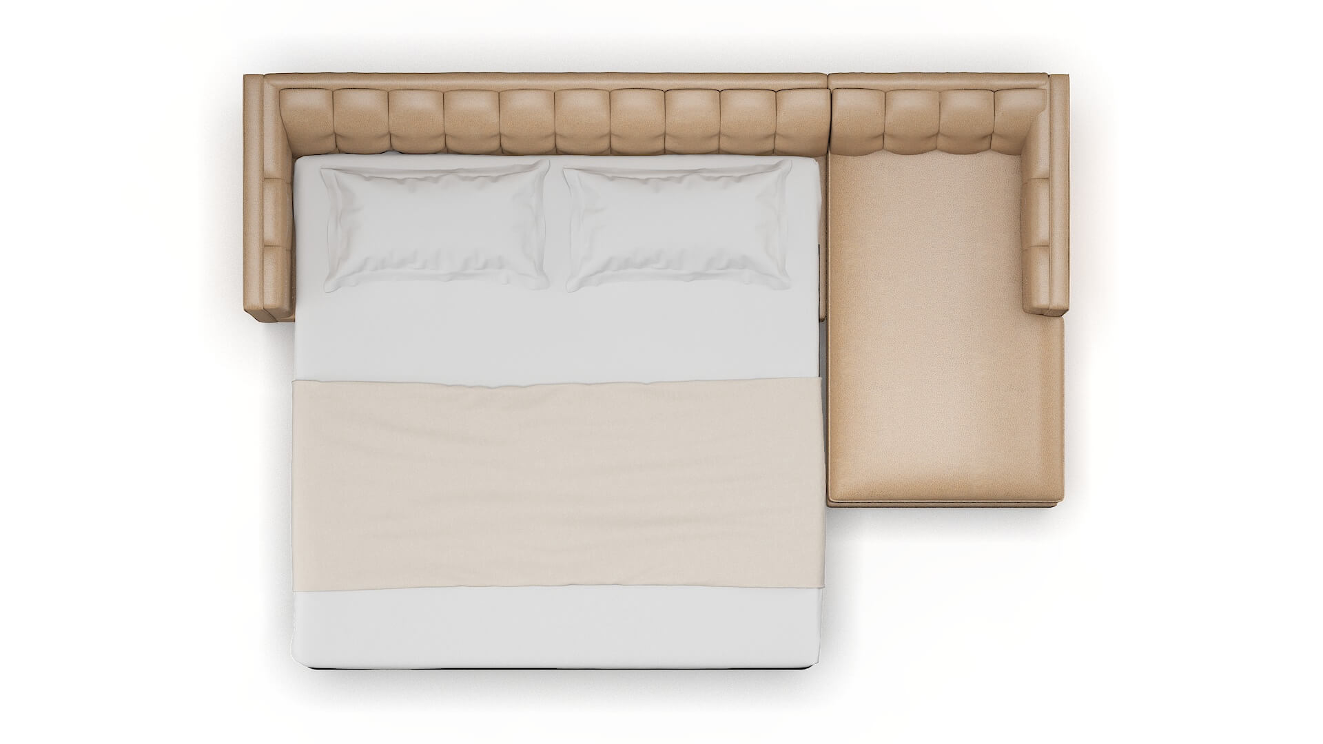 Grant Ford Dune Panel Sleeper Espresso legs 3