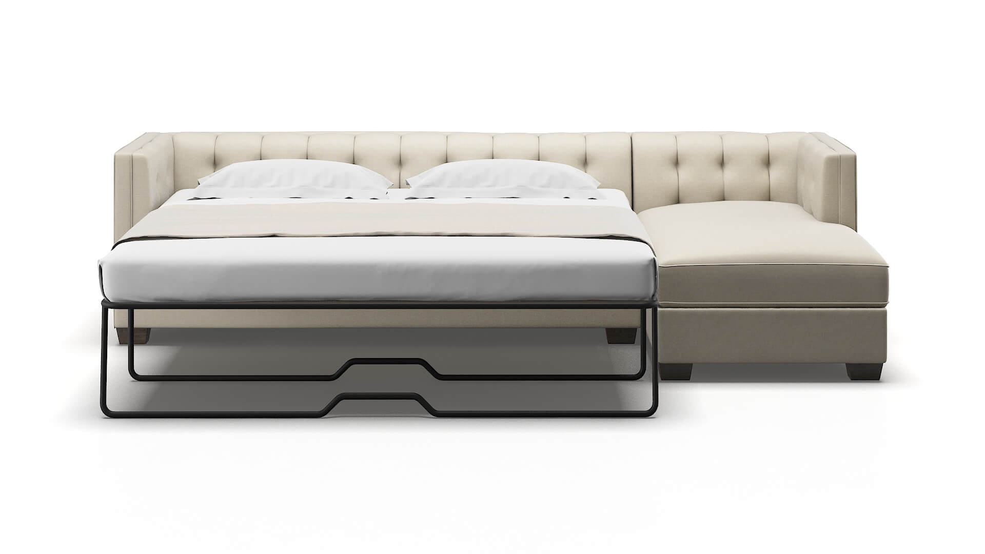 Grant Keylargo Almond Panel Sleeper Espresso legs 1