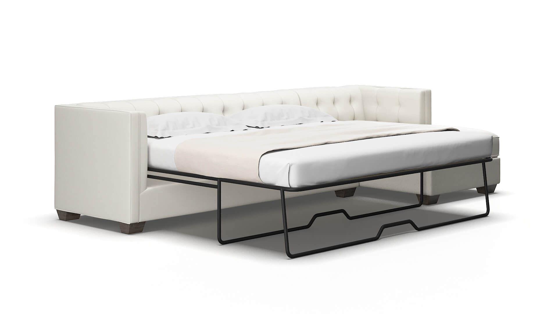 Grant Keylargo Oatmeal Panel Sleeper Espresso legs 2