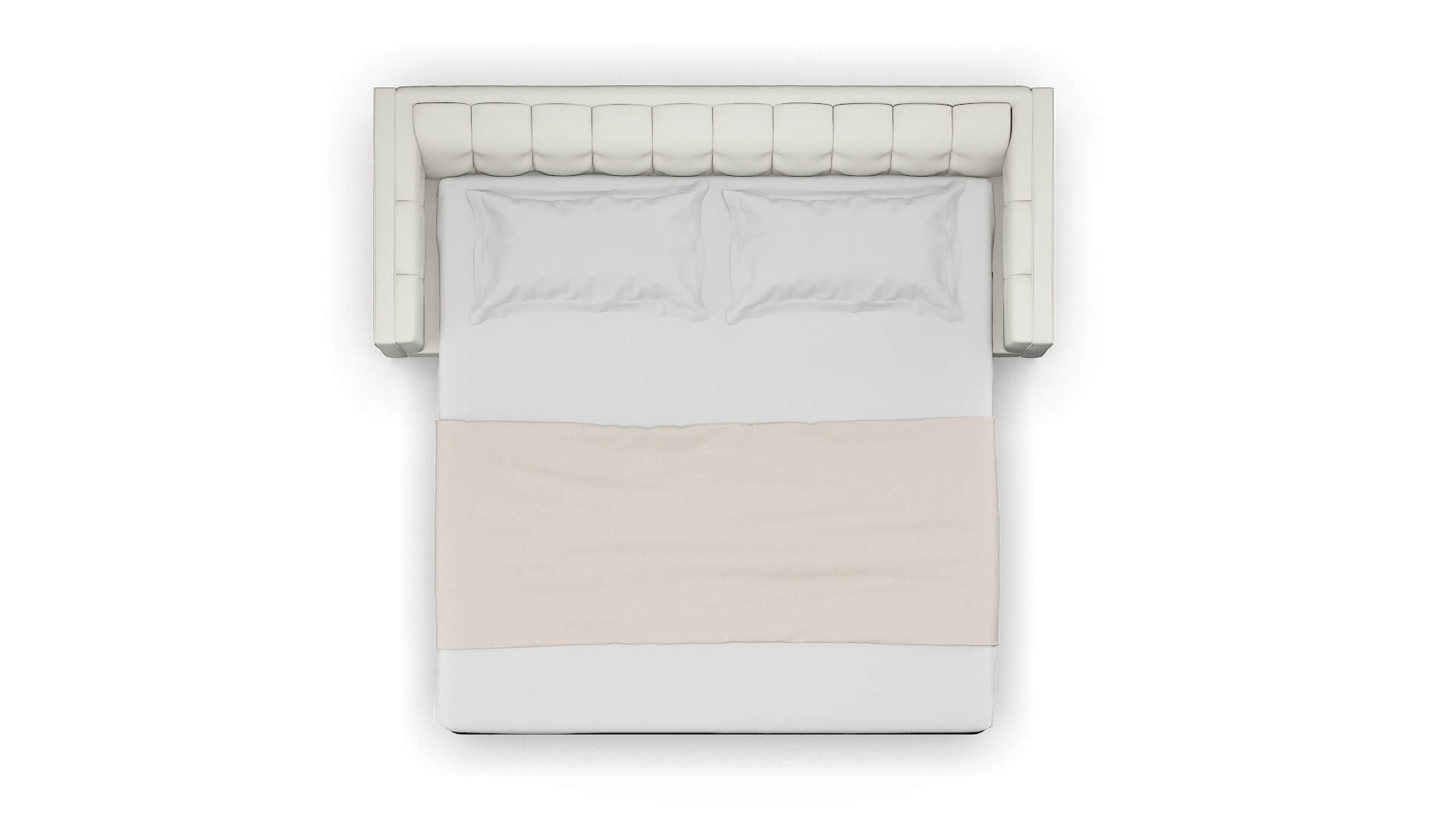 Grant Keylargo Oatmeal Sofa Sleeper Espresso legs 3