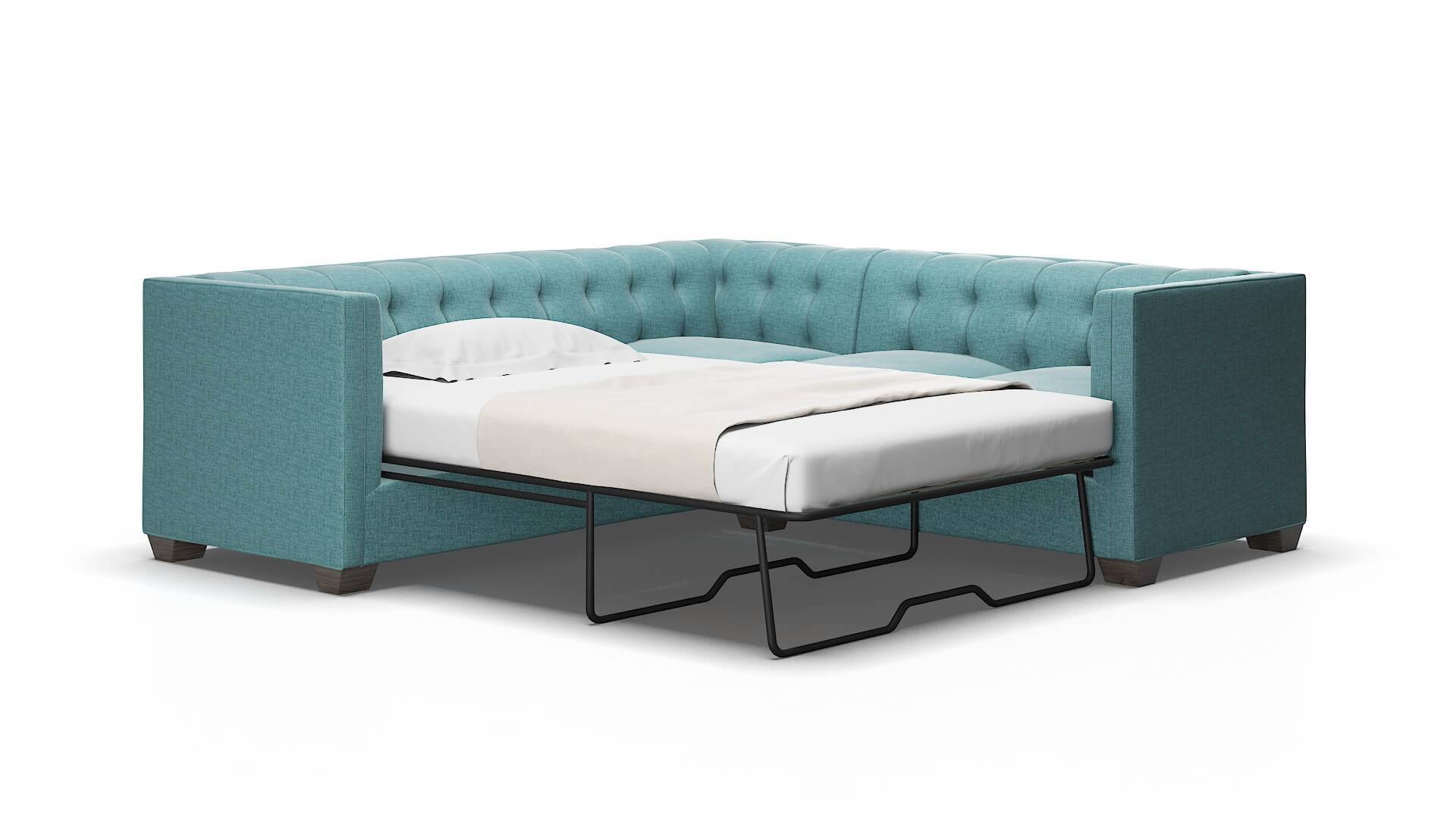 Grant Keylargo Zenithteal Sectional Sleeper Espresso legs 2