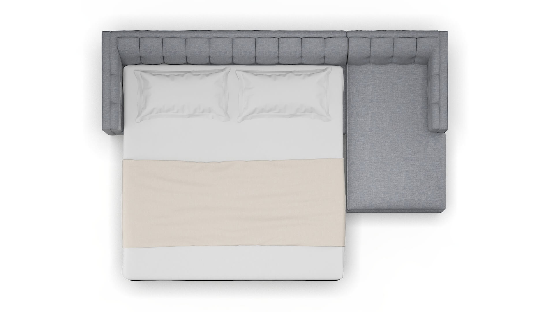 Grant Lana Ash Panel Sleeper Espresso legs 3