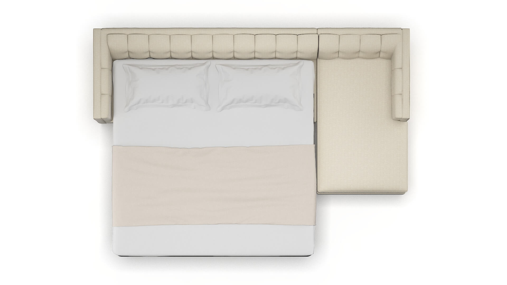 Grant Malibu Sand Panel Sleeper Espresso legs 3