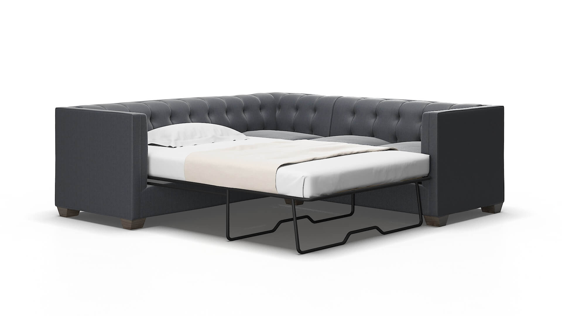 Grant Malibu sea Sectional sleeper Espresso Legs  2