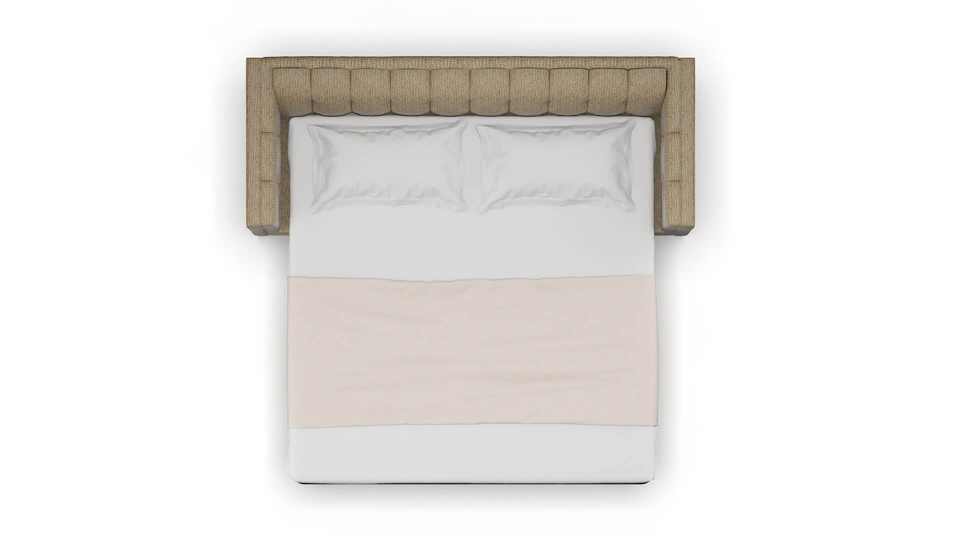 Grant Marcy Camel Sofa Sleeper Espresso legs 3