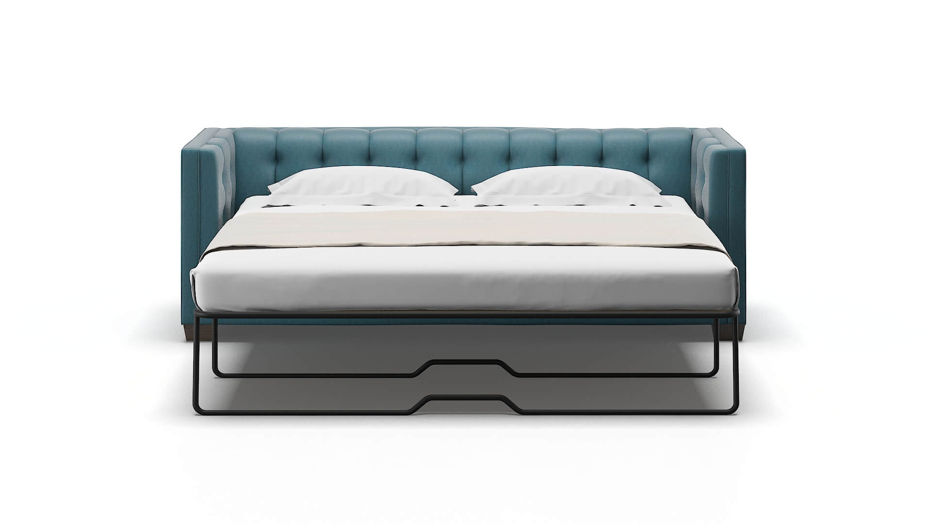 Grant Naples Slate Sofa Sleeper Espresso legs 1