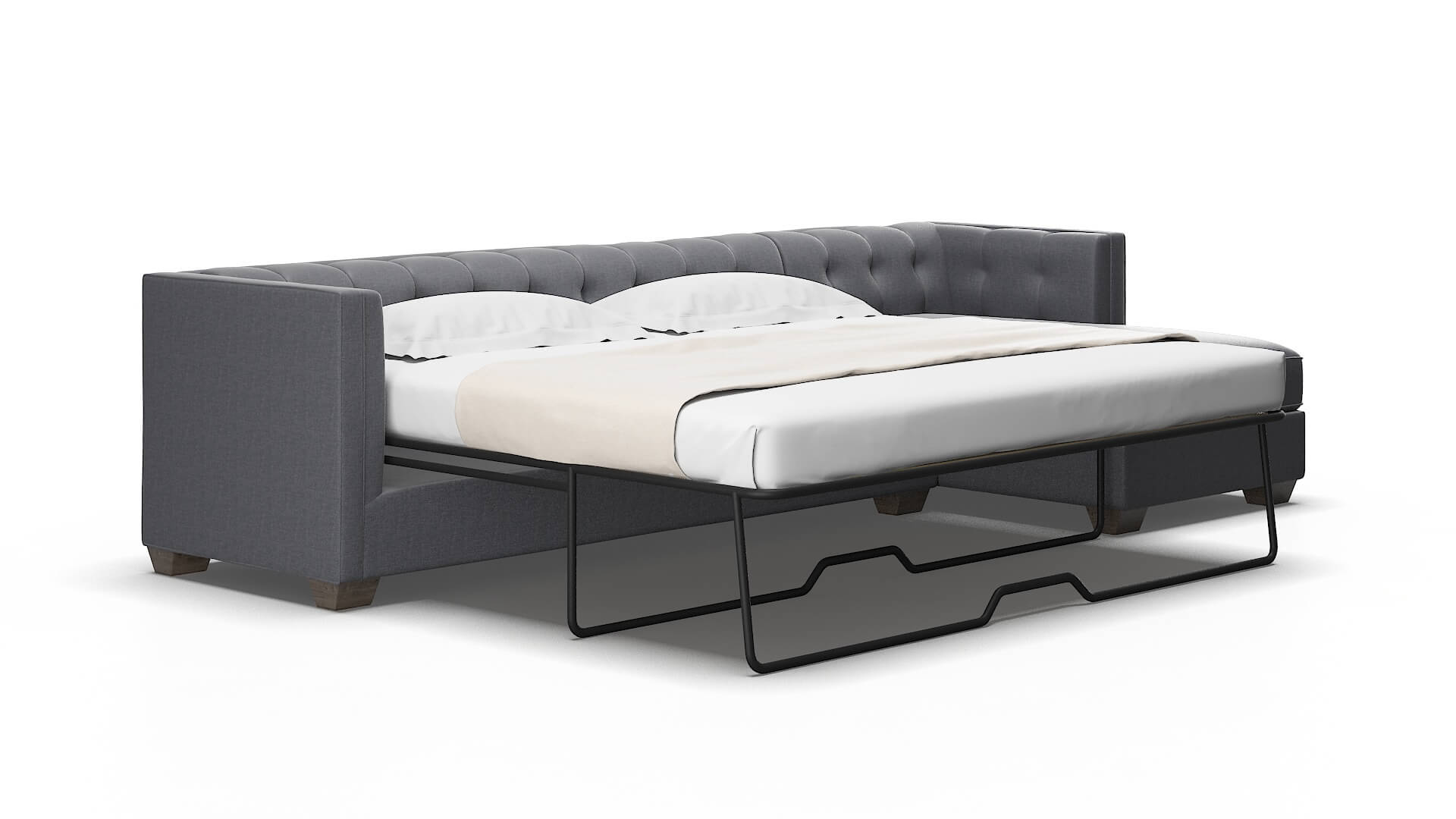 Grant Notion graphite Panel sleeper Espresso Legs  2
