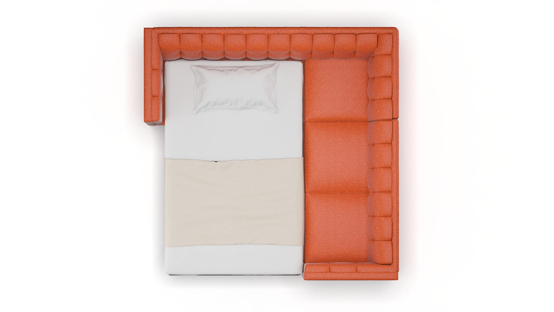 Grant Notion Tang Sectional Sleeper Espresso legs 3