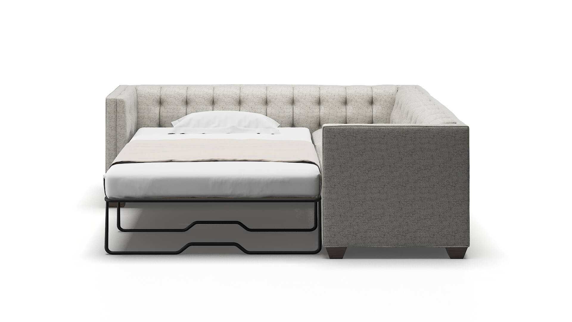 Grant Oceanside Granite Sectional Sleeper Espresso legs 1