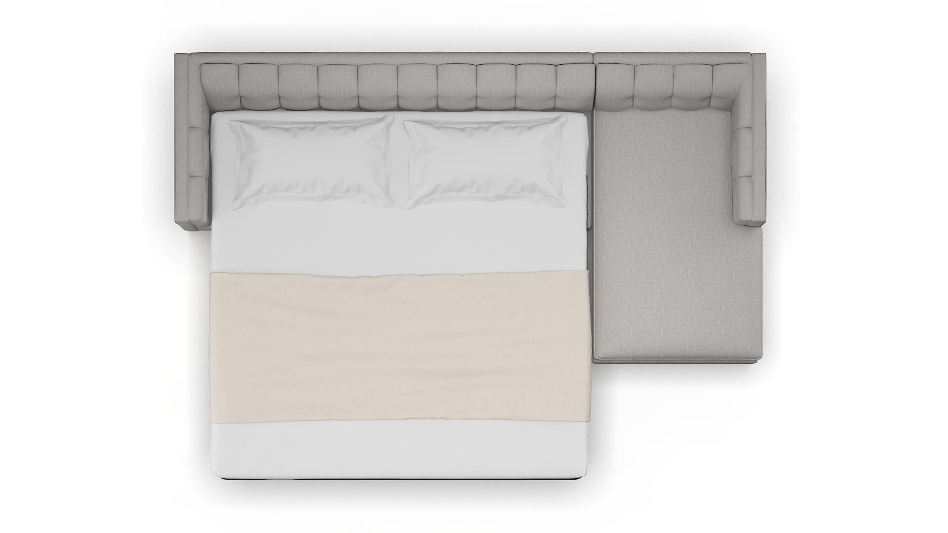 Grant Prime Ash Panel Sleeper Espresso legs 3