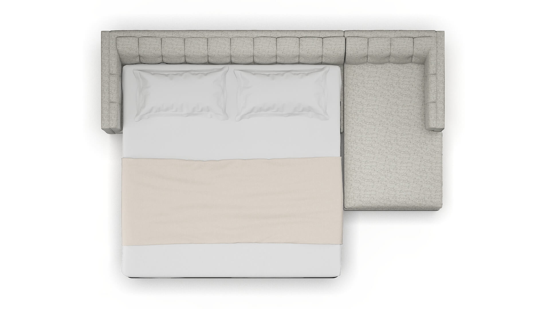 Grant Prime Gravel Panel Sleeper Espresso legs 3