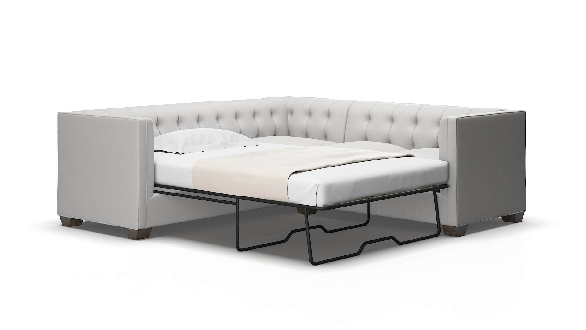 Grant Prisma steam Sectional sleeper Espresso Legs  2