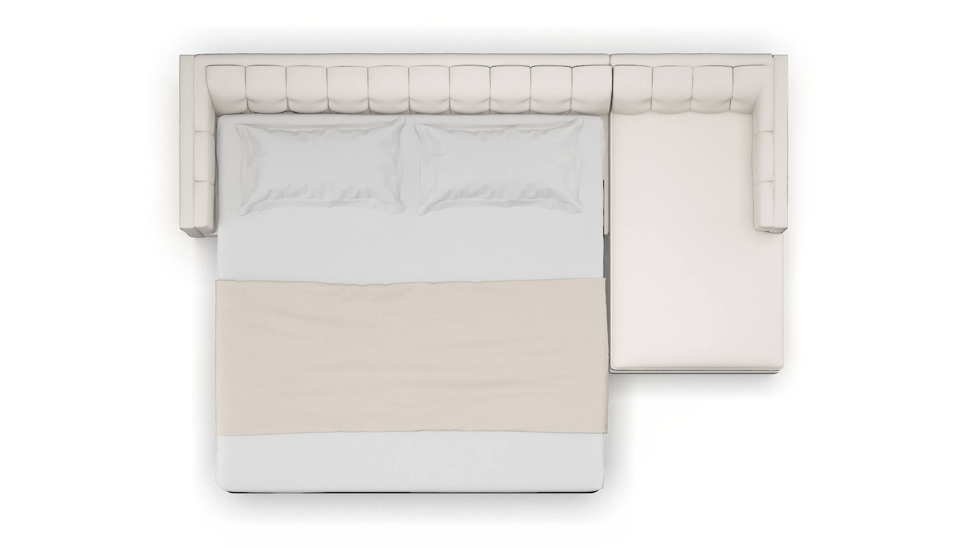 Grant Redondo Pearl Panel Sleeper Espresso legs 3