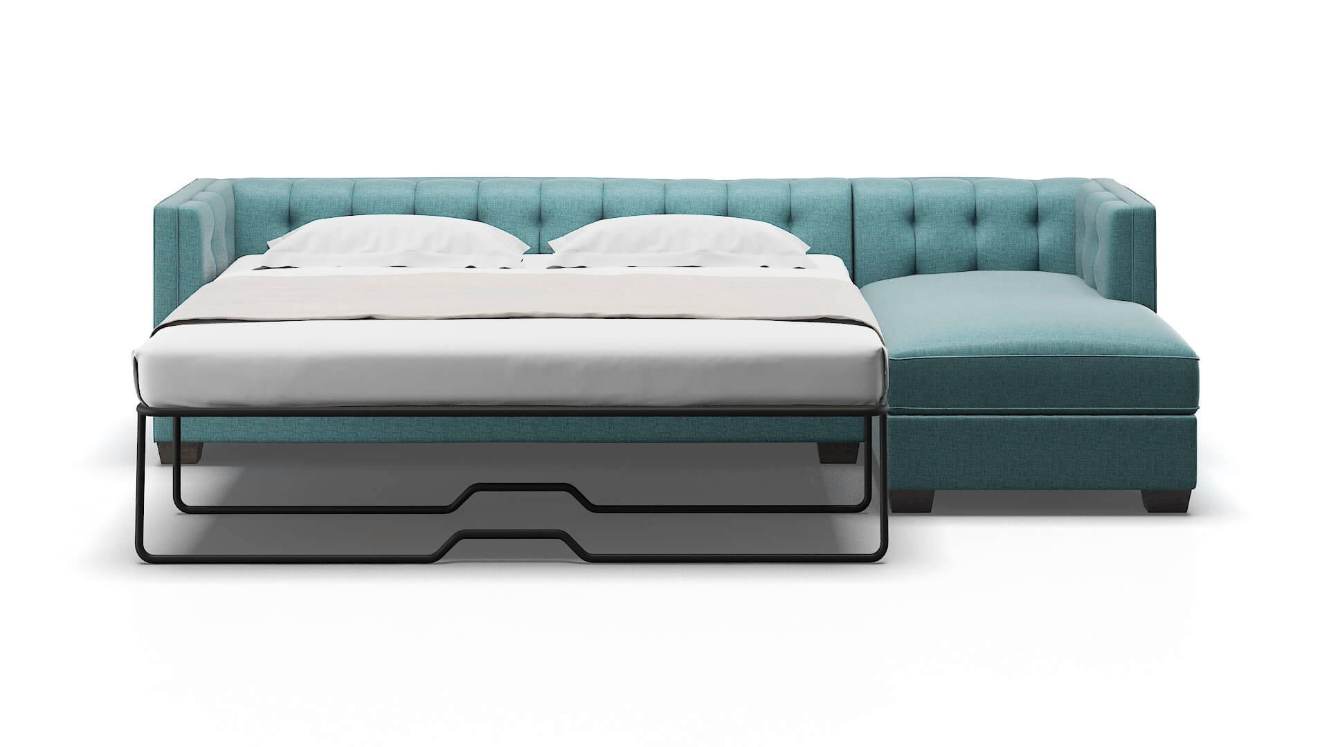 Grant Rocket Peacock Panel Sleeper Espresso legs 1