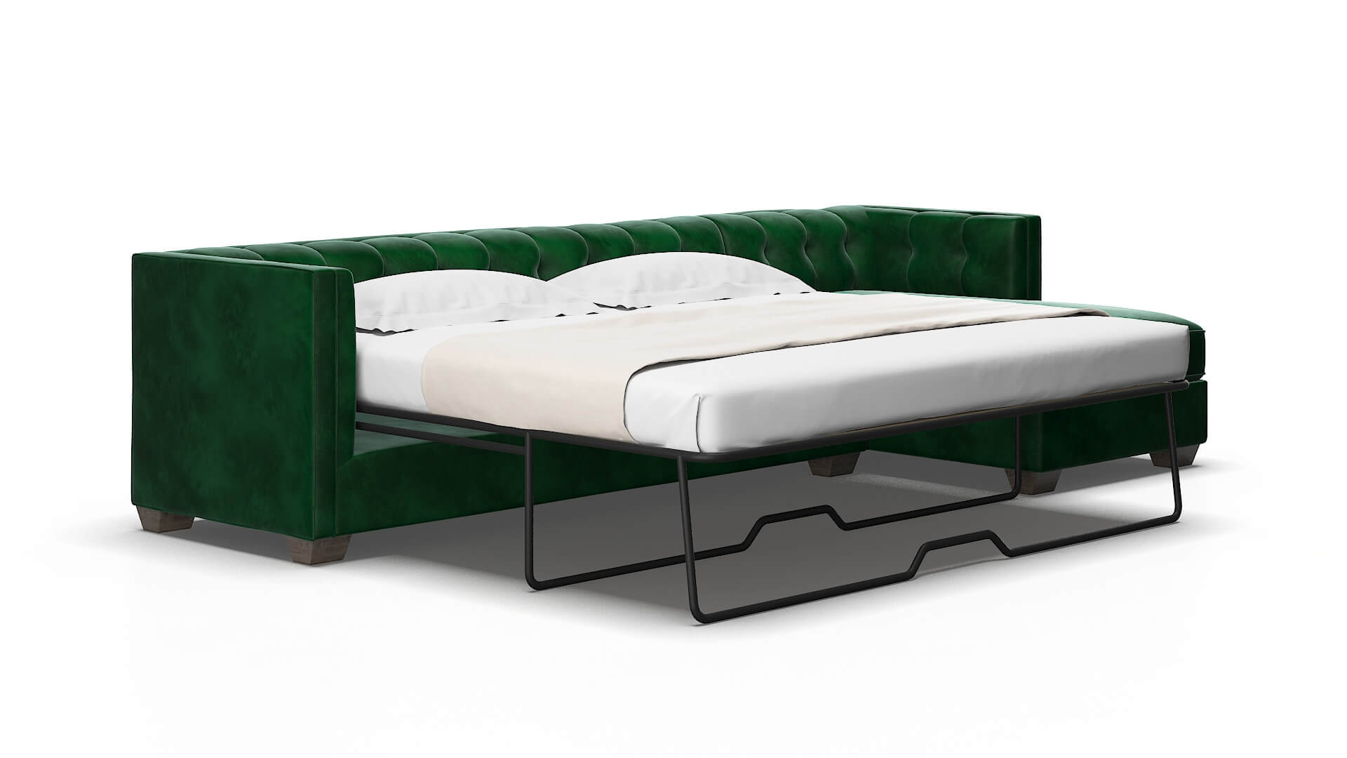 Grant Royale evergreen Panel sleeper Espresso Legs  2