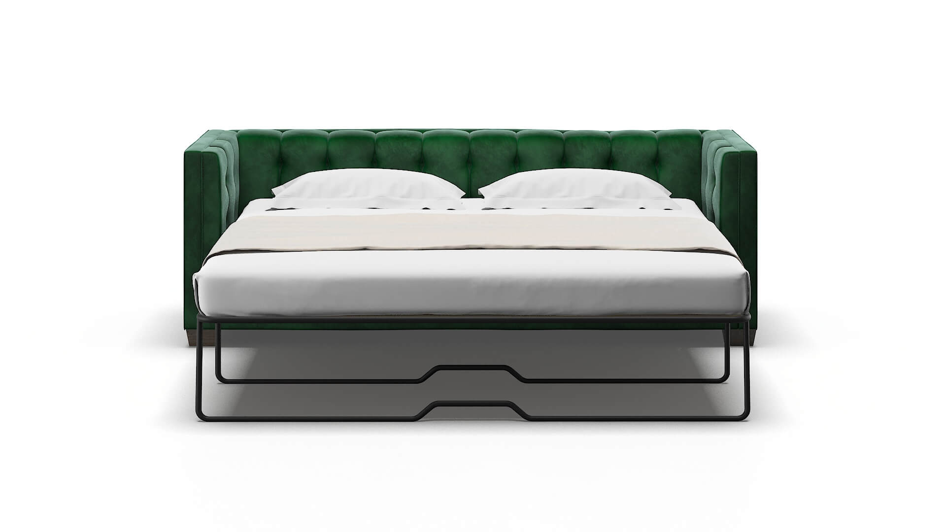 Grant Royale Evergreen Sofa Sleeper Espresso legs 1