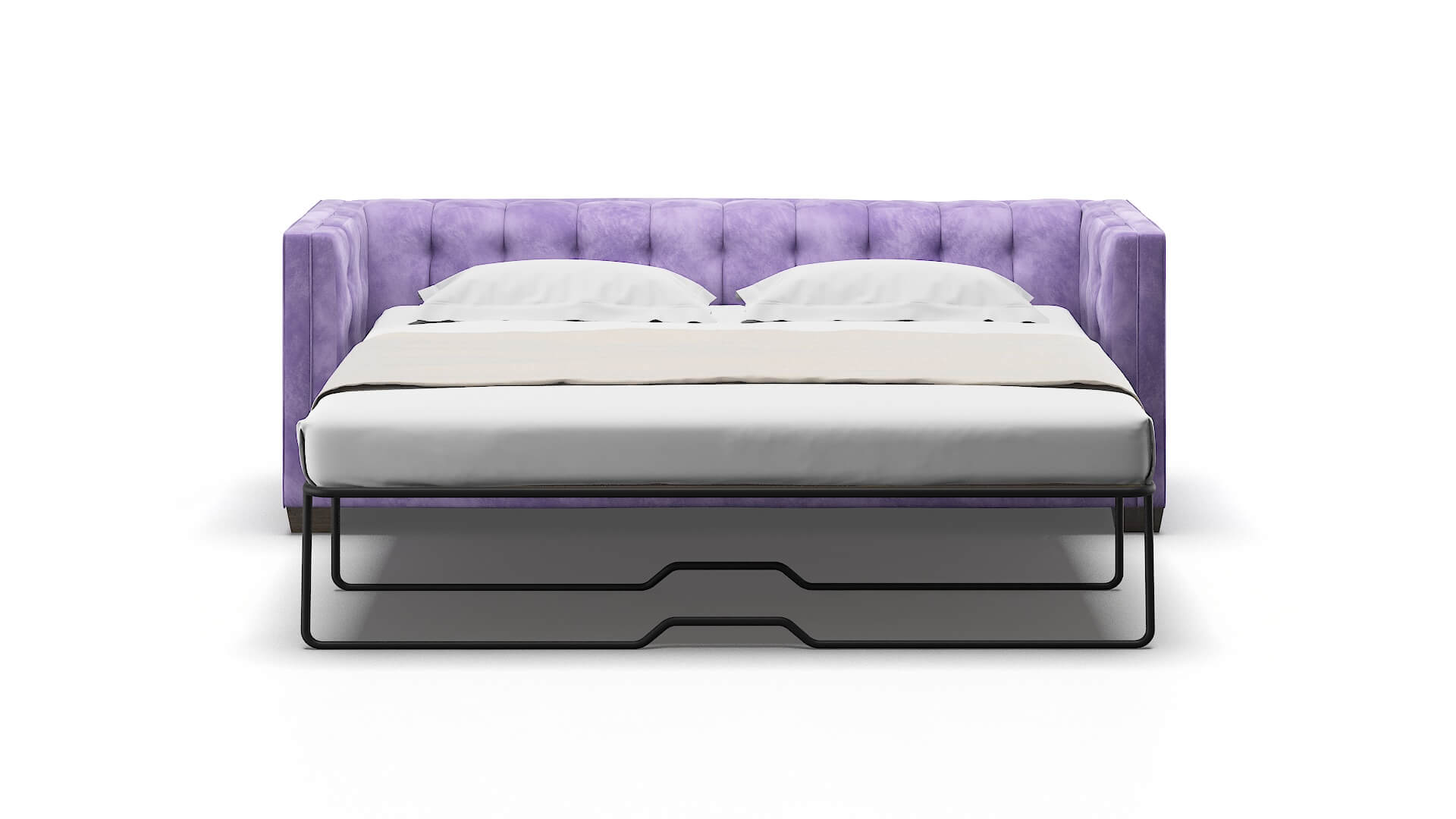 Grant Royale Lavender Sofa Sleeper Espresso legs 1