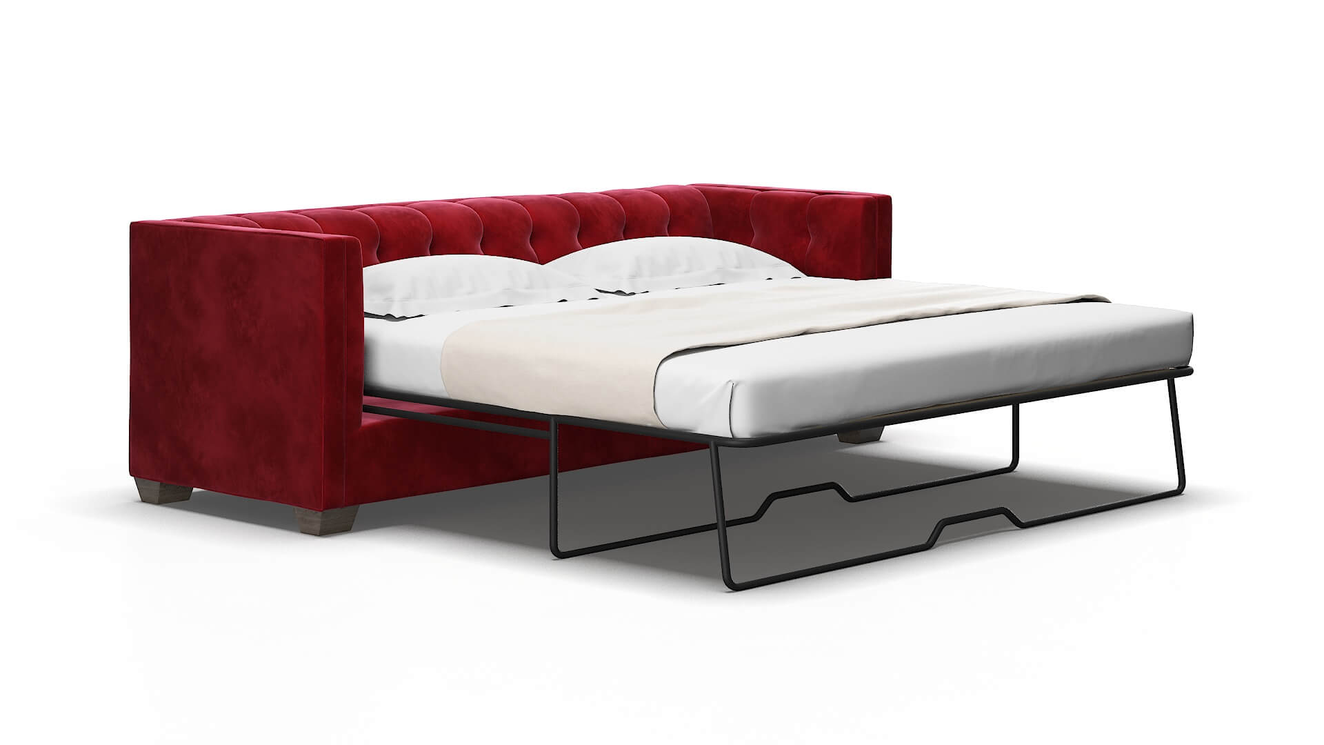 Grant Royale ruby Sofa sleeper Espresso Legs  2